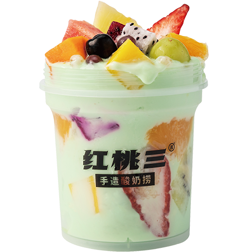 青花椒植物蛋白酸奶杯
